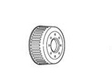 9/10K GD   Drum - Machined 9-44-1  "FREE DELIVERY"